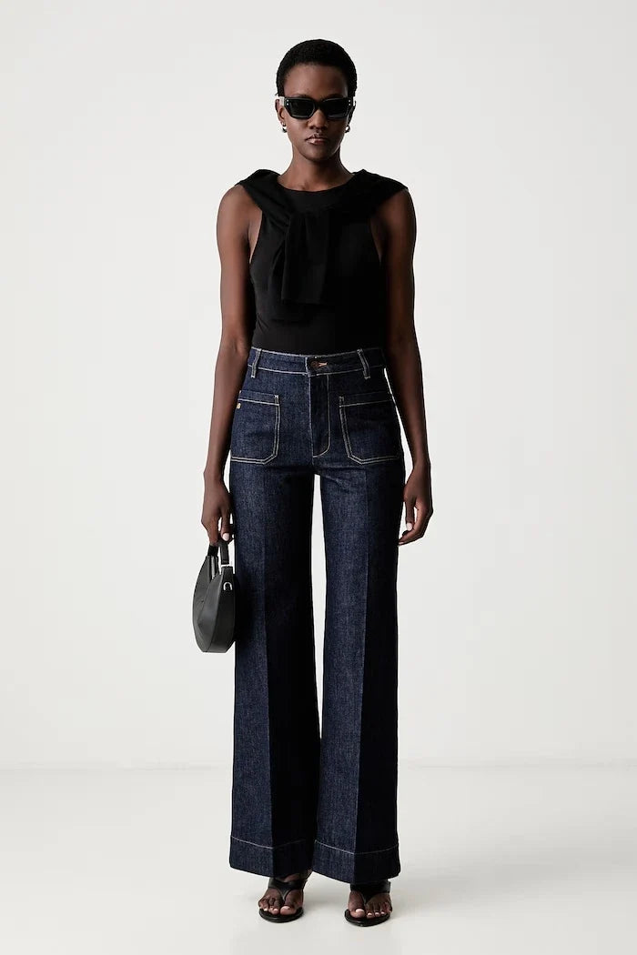 Victoria Beckham wide leg kadın Alina jean
