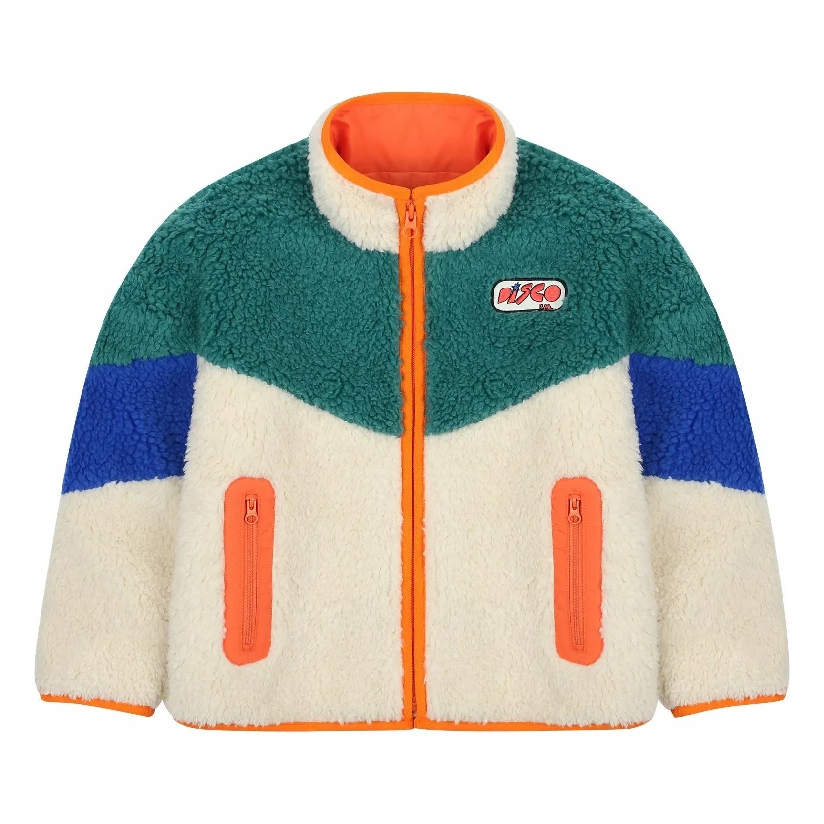 Jelly Mallow - Disco Dumble Sherpa Jacket | Ecru