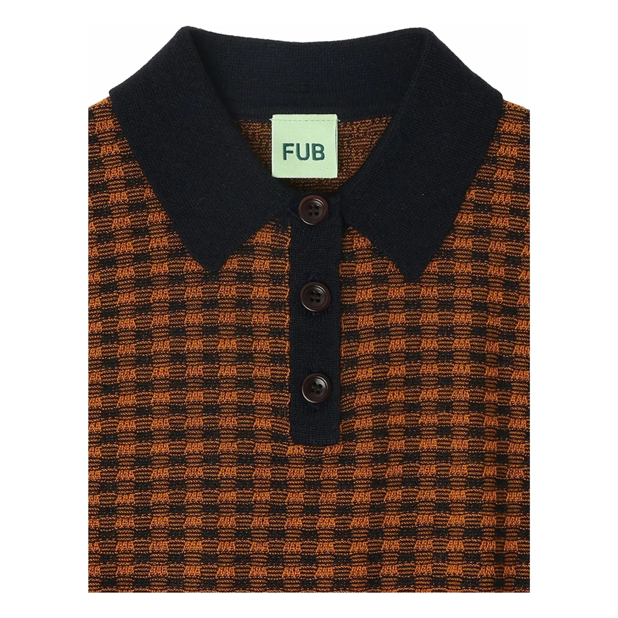 FUB - Polo-Shirt aus Merinowolle | Marineblau
