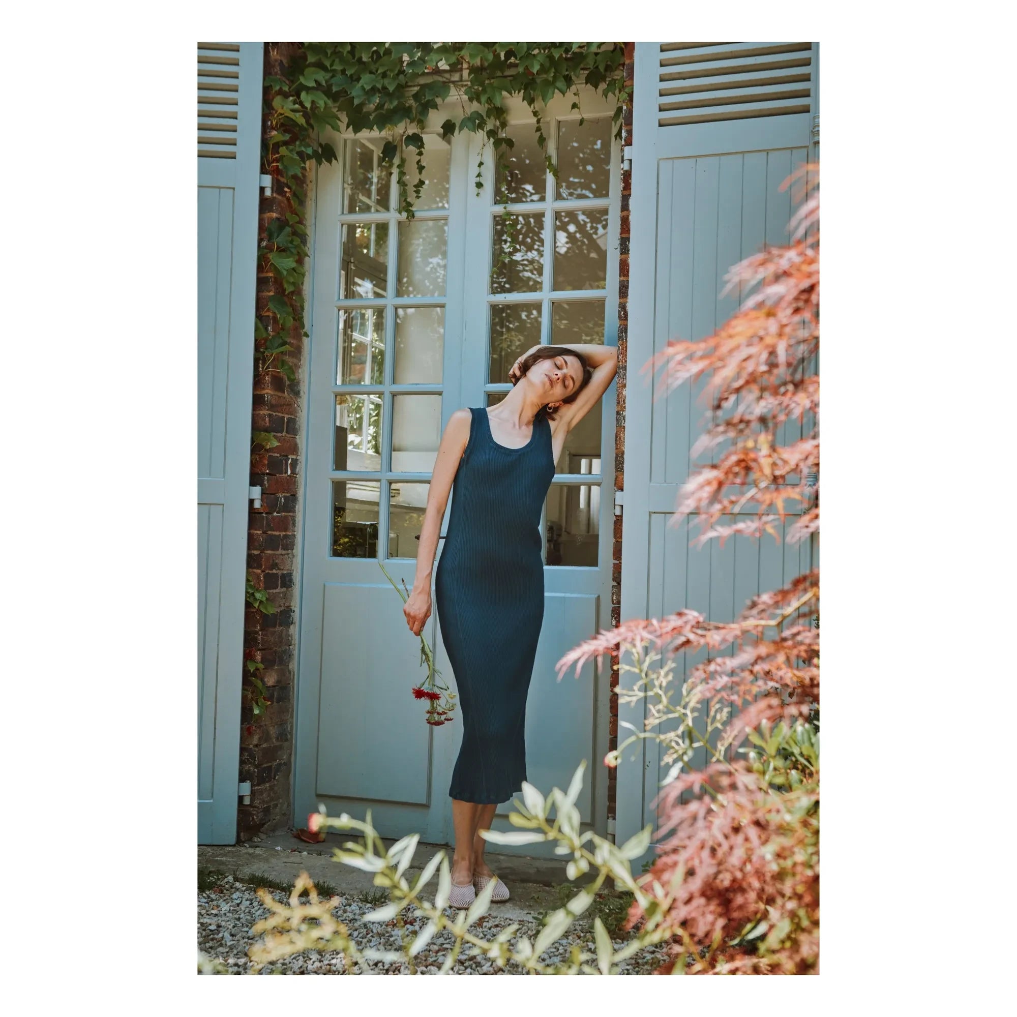 Poudre Organic - Féve elbise | Lacivert