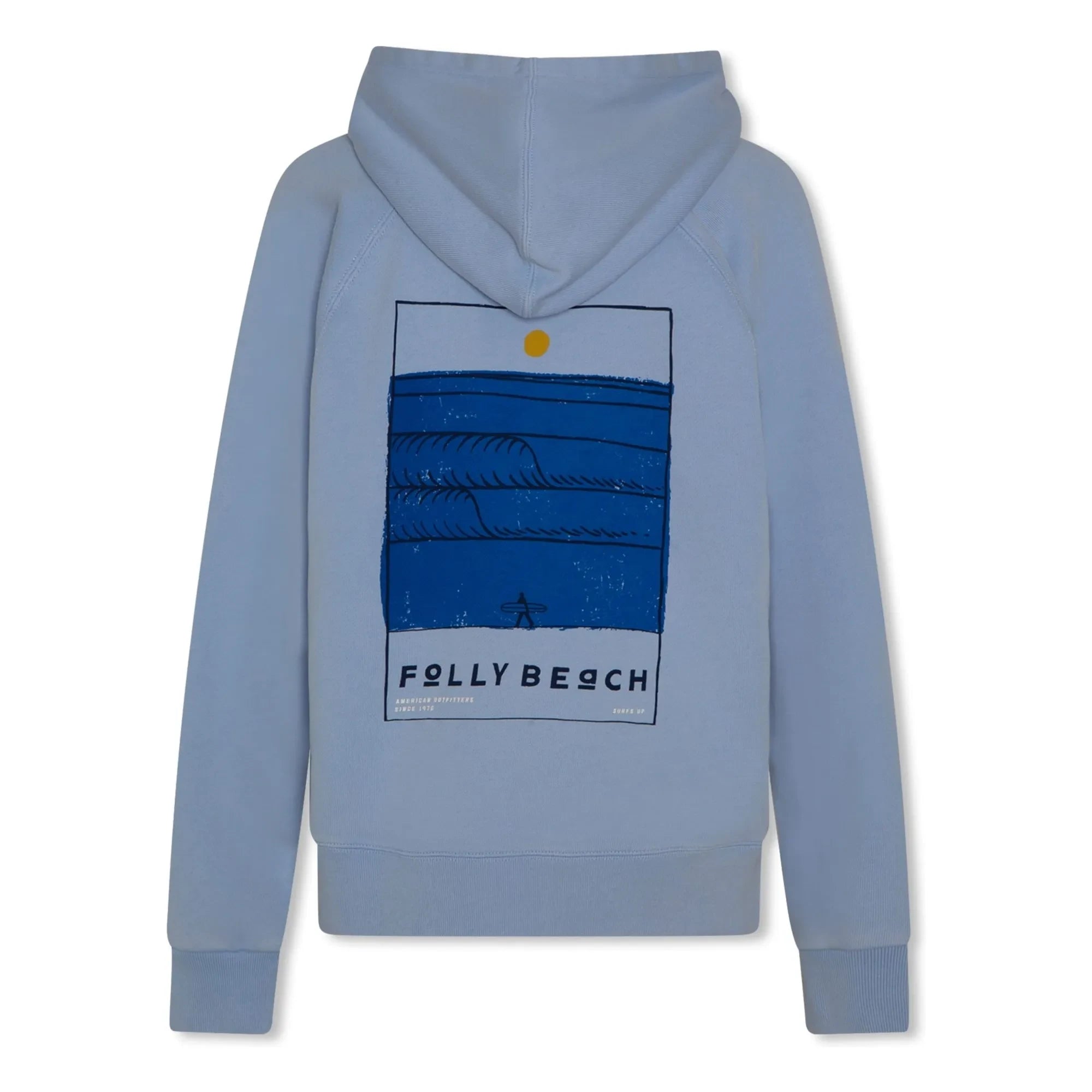 AO76 - Clyde Folly recycled cotton sweatshirt | Light Blue