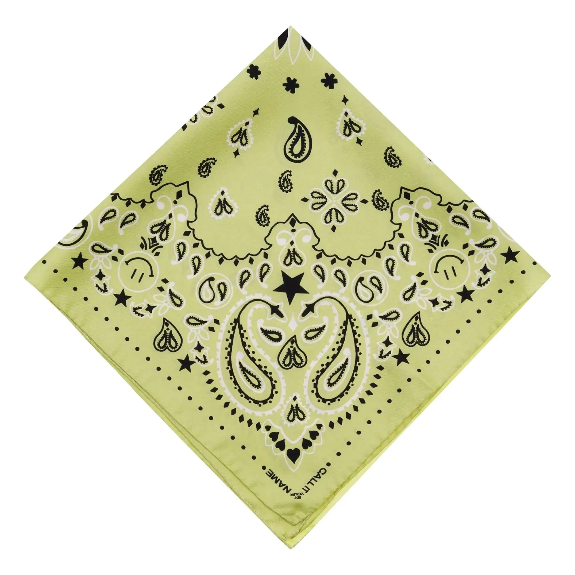 Call it by your name - Small Silk Bandana | Yellow