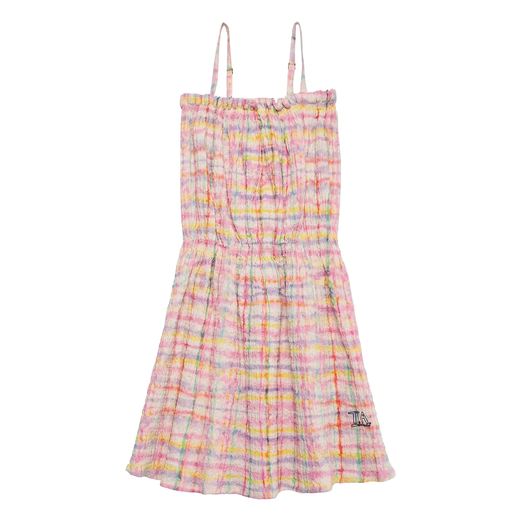 True Artist - Strukturiertes Fliesenkleid | Lila