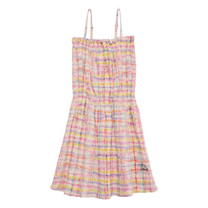 True Artist - Strukturiertes Fliesenkleid | Lila