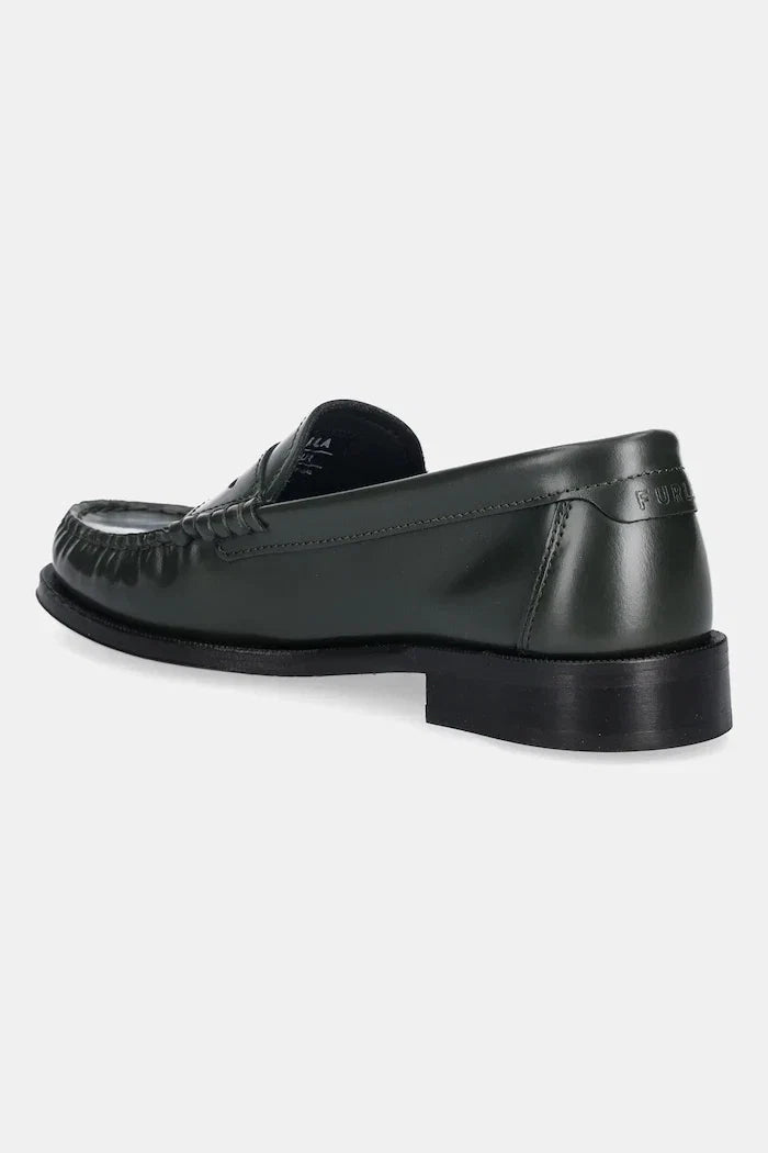 Deri Furla College Loafer Mokasen