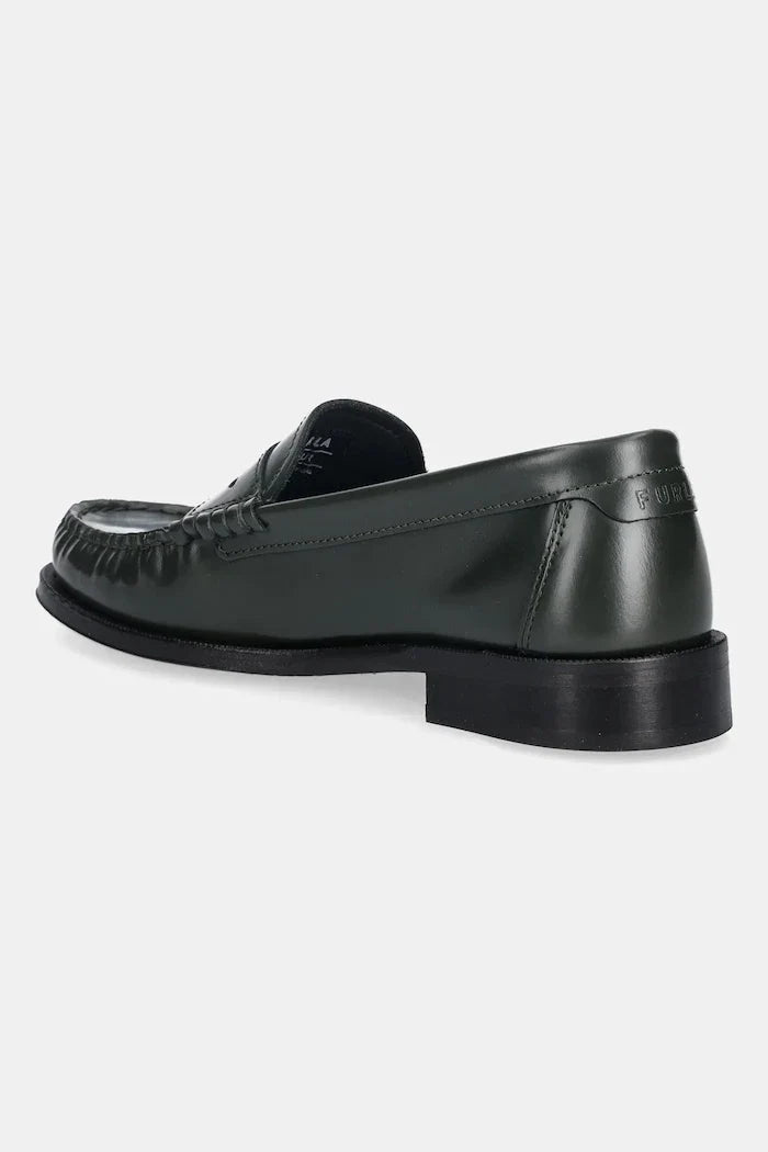 Deri Furla College Loafer Mokasen