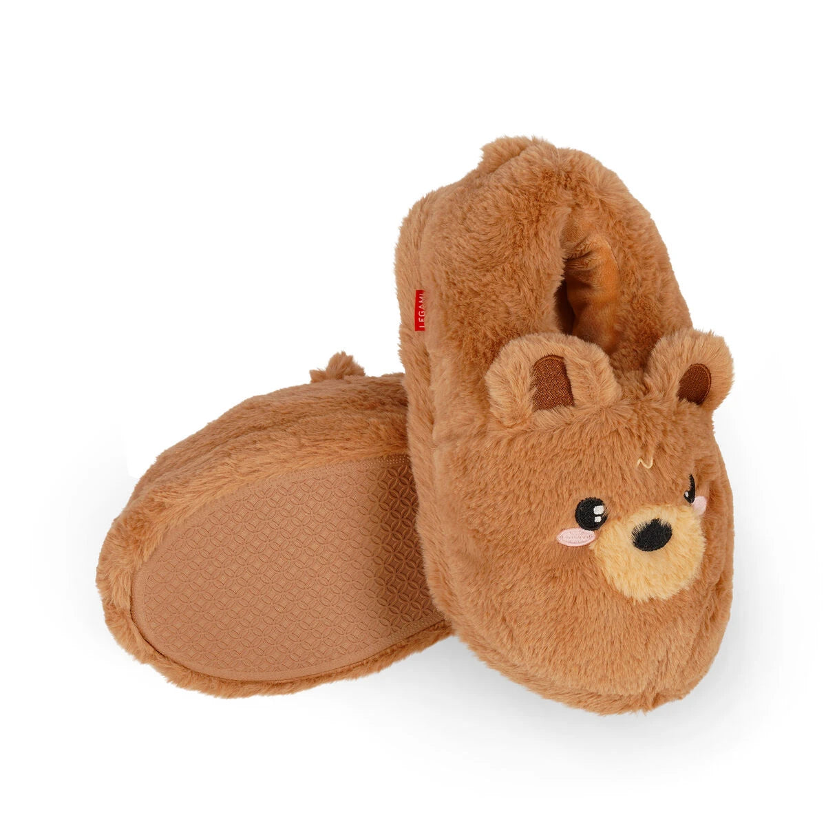 Legami - Slippers - Bär Medium - Gemütliche Hausschuhe