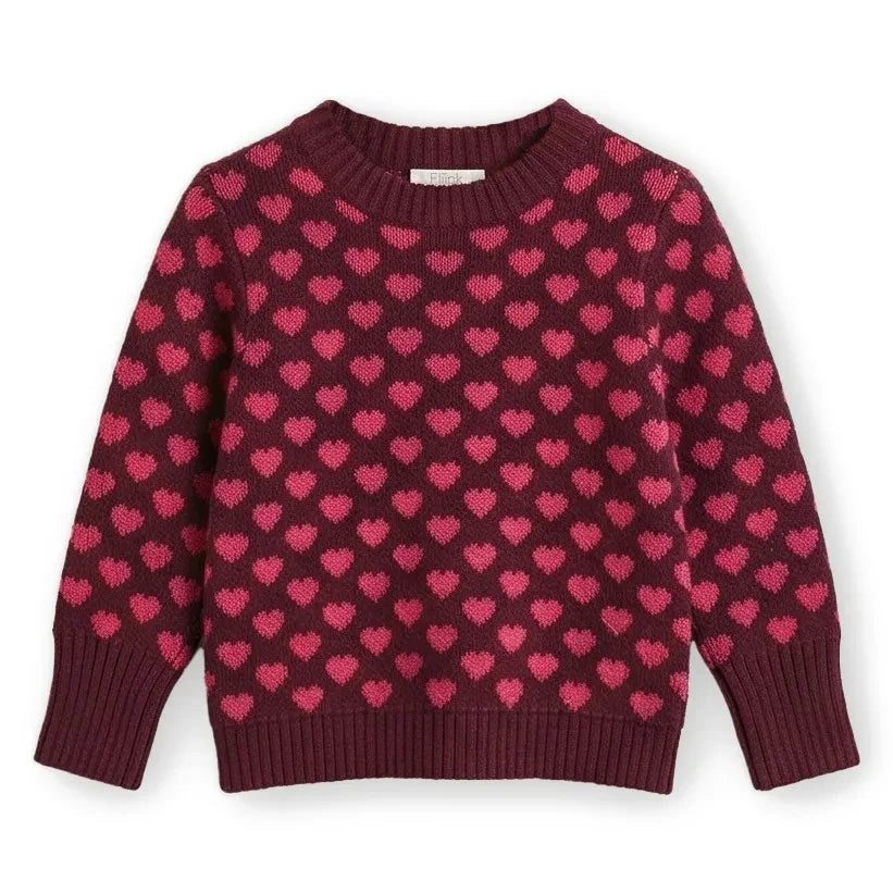 Fliink - Janie Hearts Kazak | Bordo
