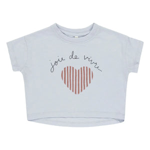 Rylee + Cru - Joie De Vivre T-Shirt | Light Blue