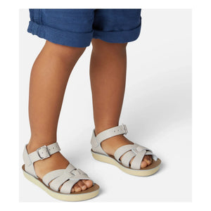 Salt-Water - Waterproof Swim Leather Sandals | Beige