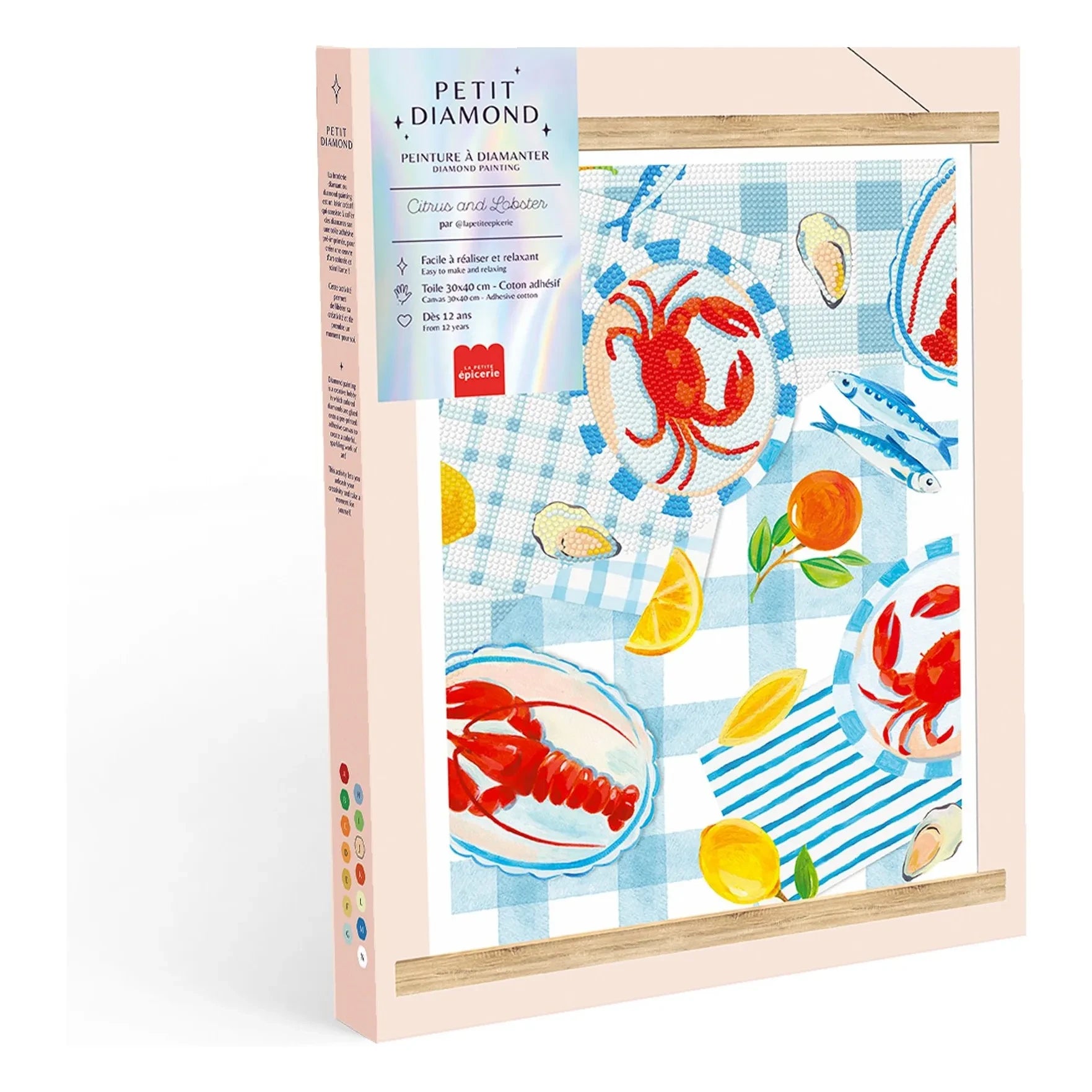 La Petite Épicerie - Diamond Painting Set - Citrus and Lobster