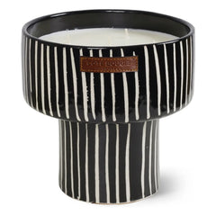 Côté Bougie - Zebra Patterned Coupe | Mandarin Majorelle