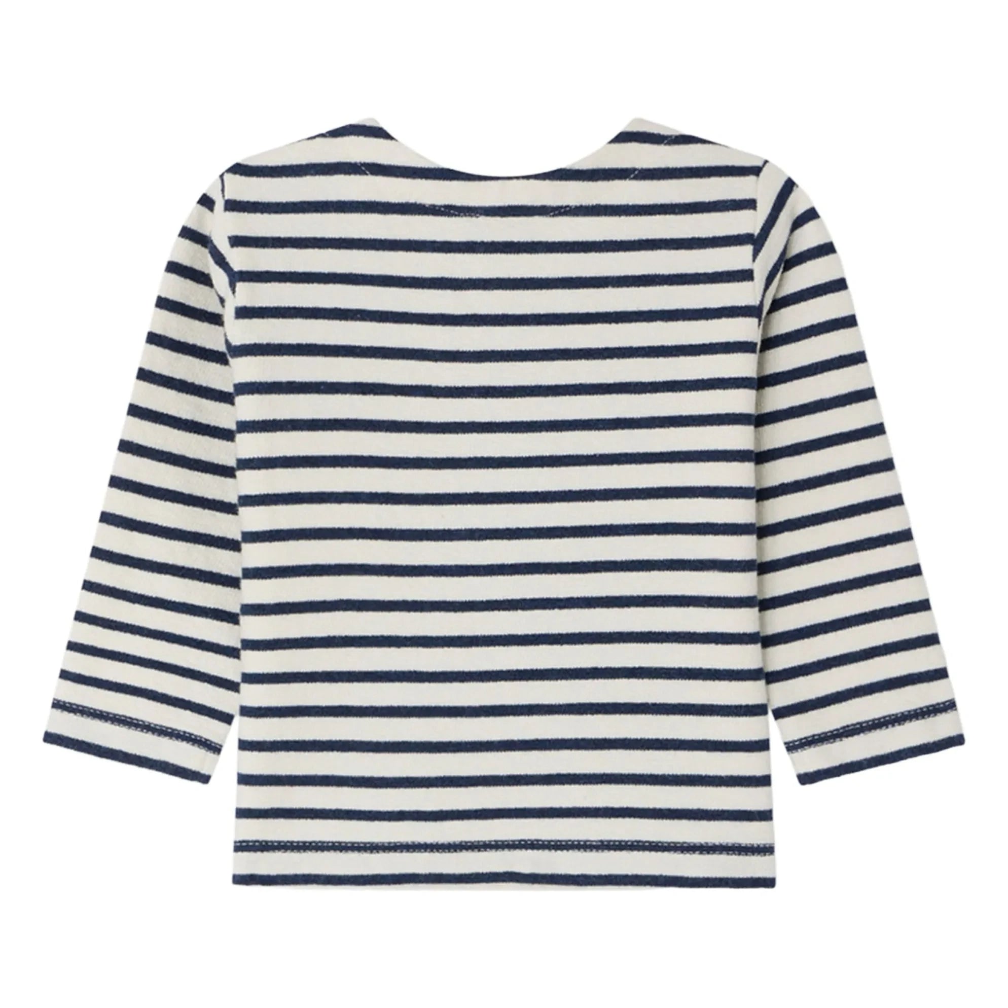 Bonpoint - Bio-Baumwoll-T-Shirt mit Swirl-Muster | Indigoblau