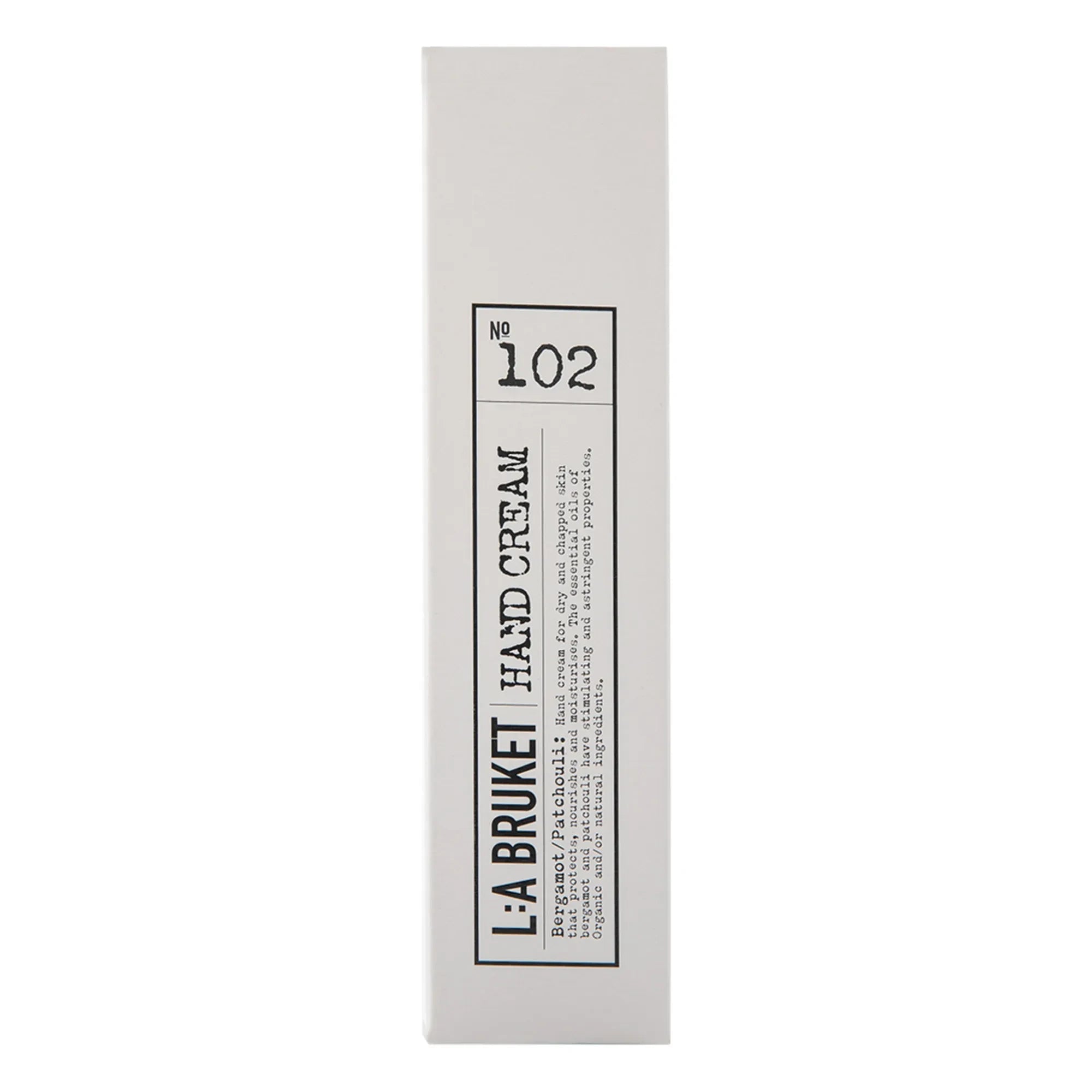 L:A BRUKET - 102 El Cream Bergamot/Patchouli 70 ml