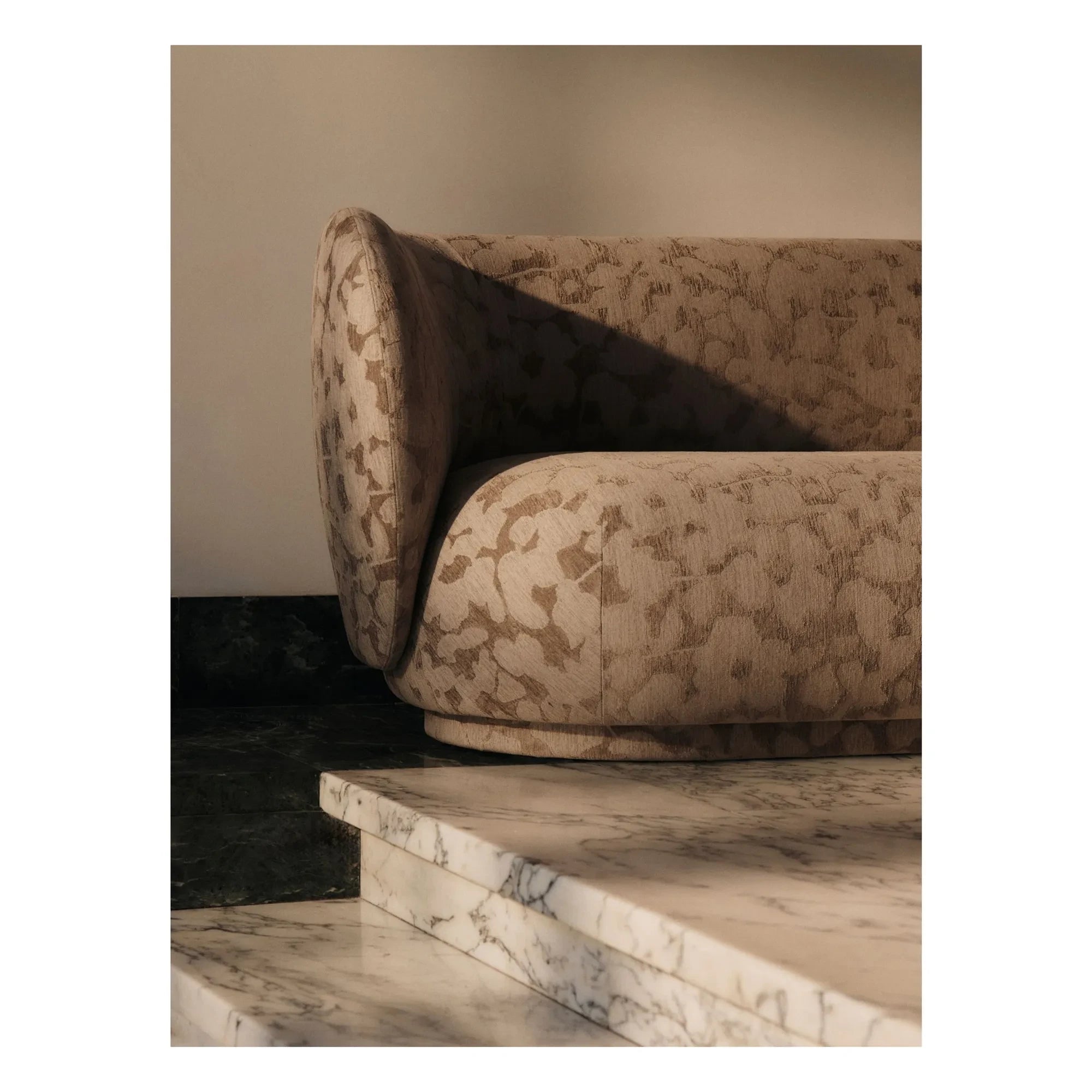 Ferm Living - 2 kişilik kanepe Rico Cilla Cilla | Vizon kahverengi
