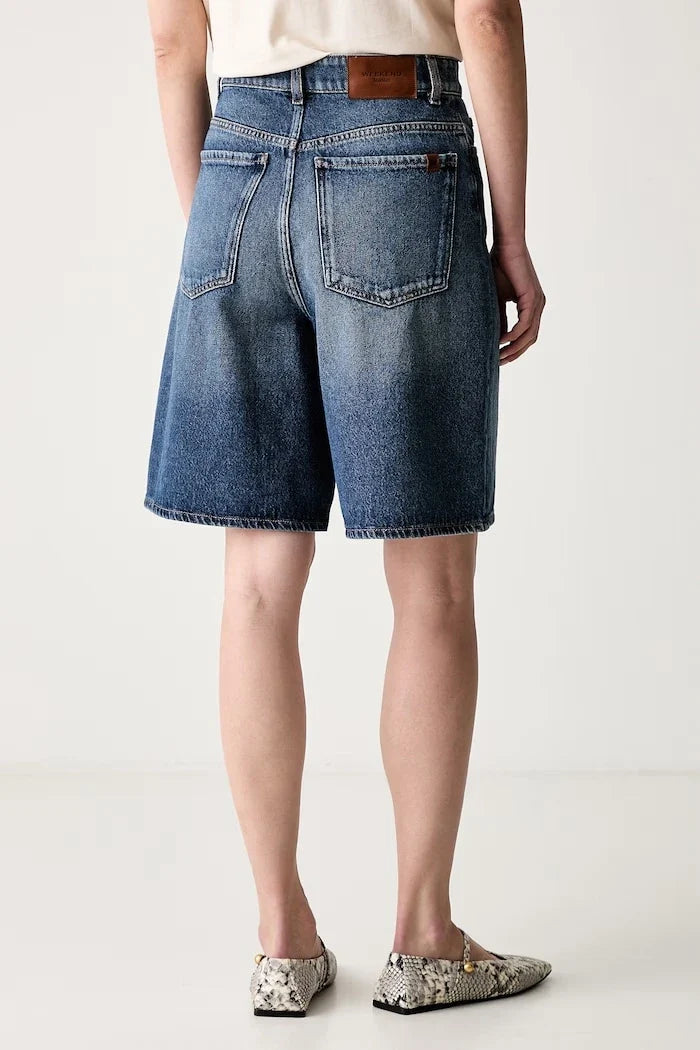 Weekend Max Mara Kadın Denim Kısa Şort WKDDONNOLA
