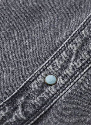Scotch & Soda - Denim-Hemdjacke | Grau