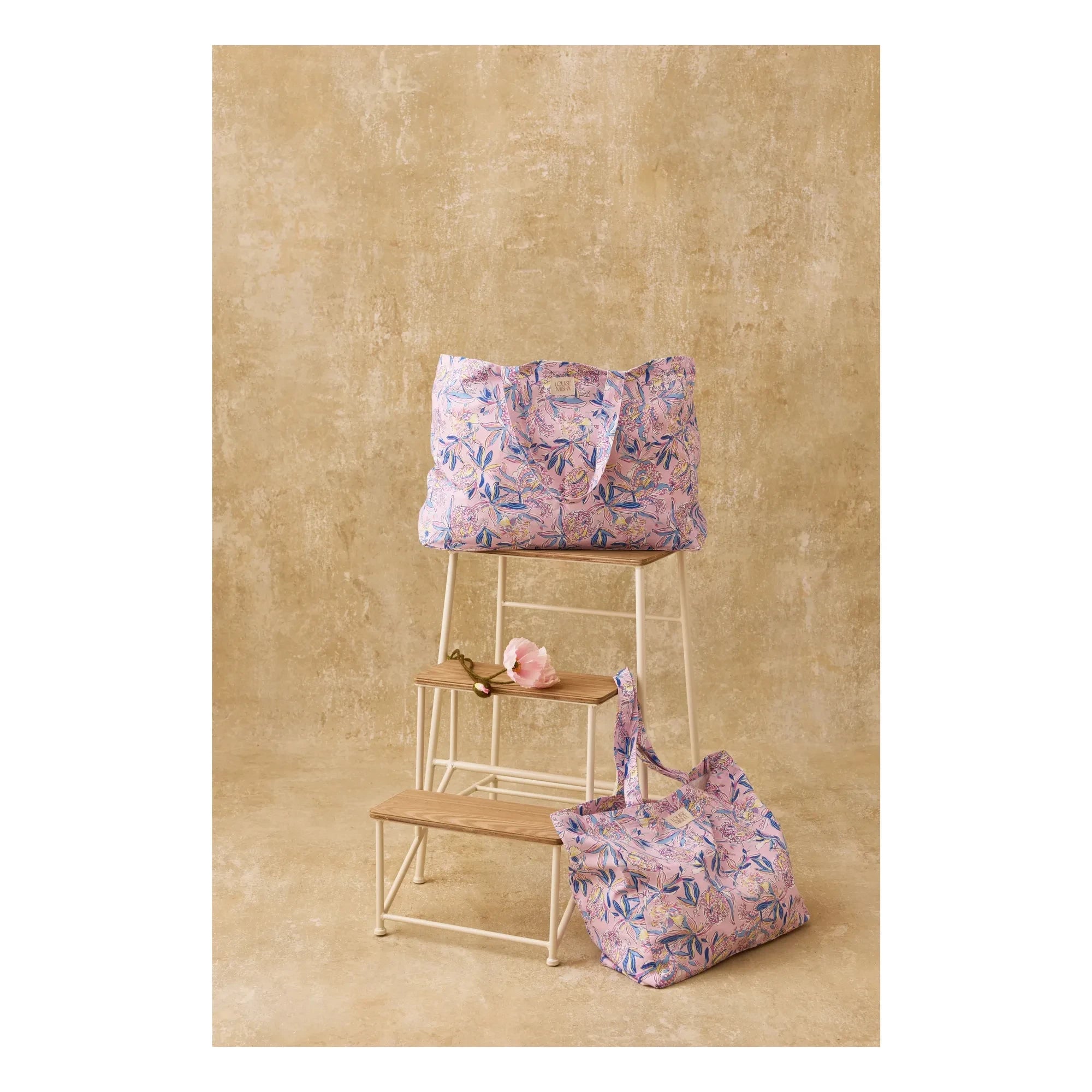 Louise Misha - Beverly Coton Tragetasche | Puderrosa