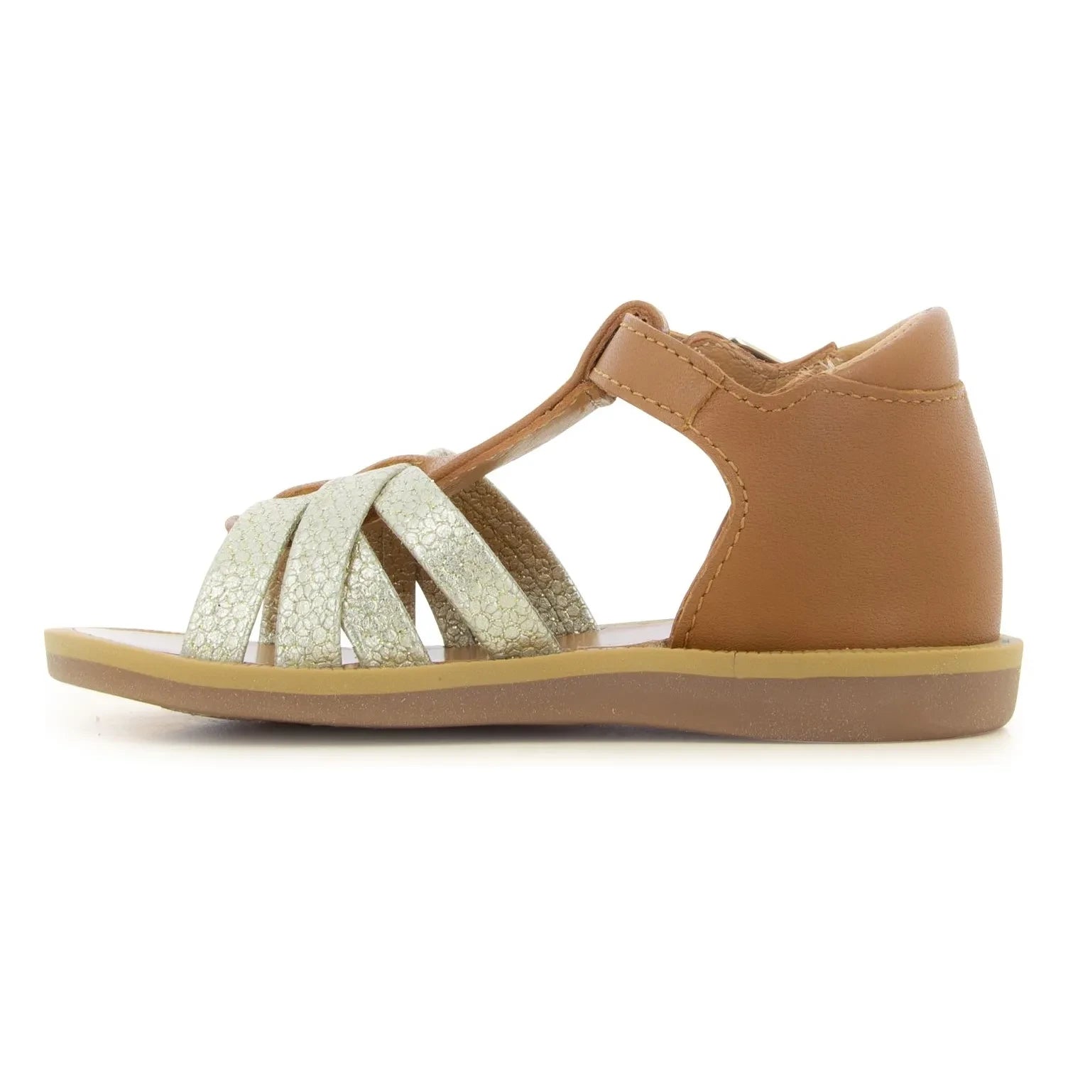 Pom d'Api - Poppy Offene Neptune Sandalen | Kamel