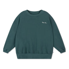 Repose AMS - Cozydrop Logolu Sweat Organik Pamuk | Yeşil
