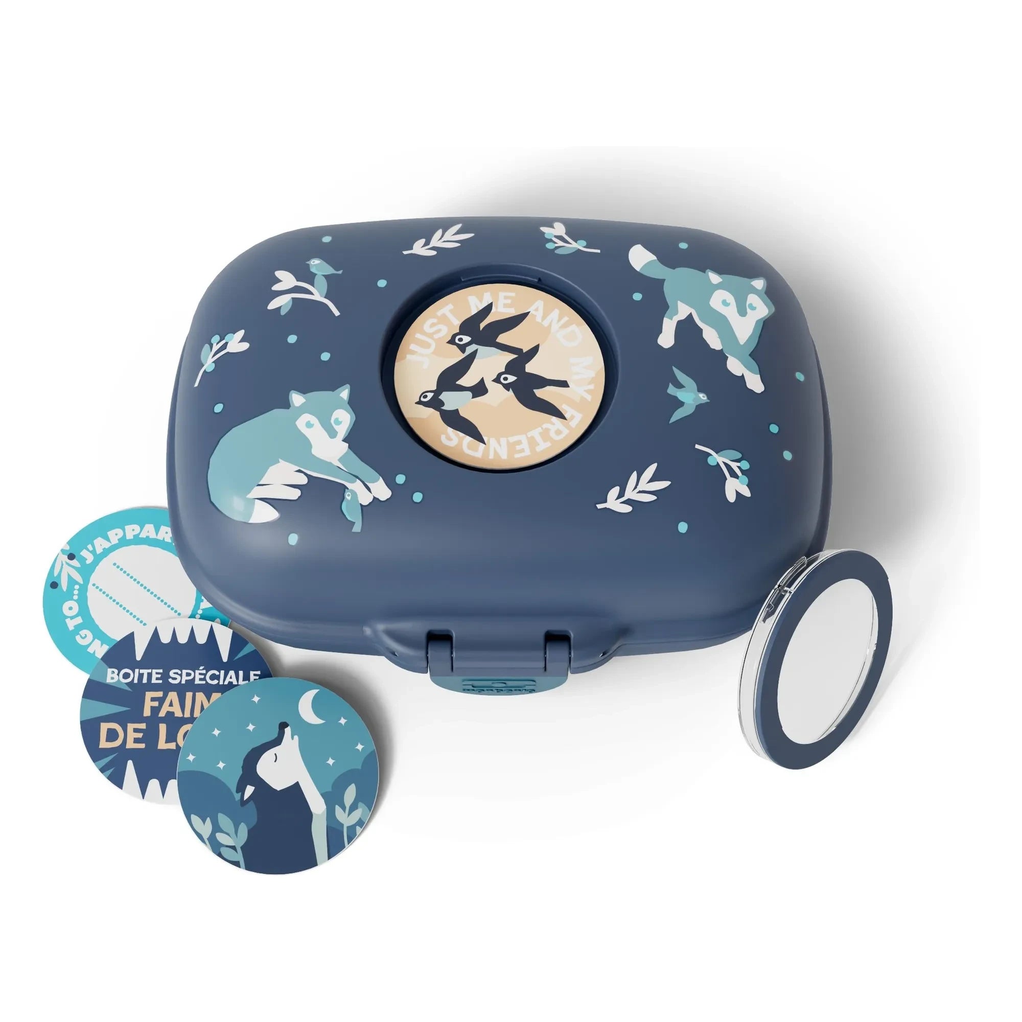 Monbento - Gram Loup Snackbox | Blau