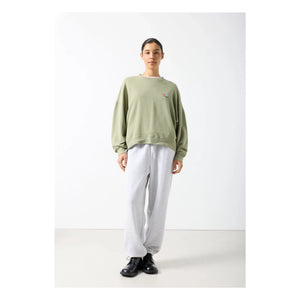 American Vintage - Atubay Cotton Sweatshirt | Khaki