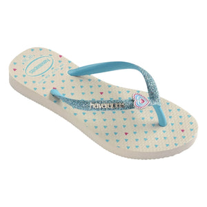 Havaianas - Glitter flat flip flops | Beige