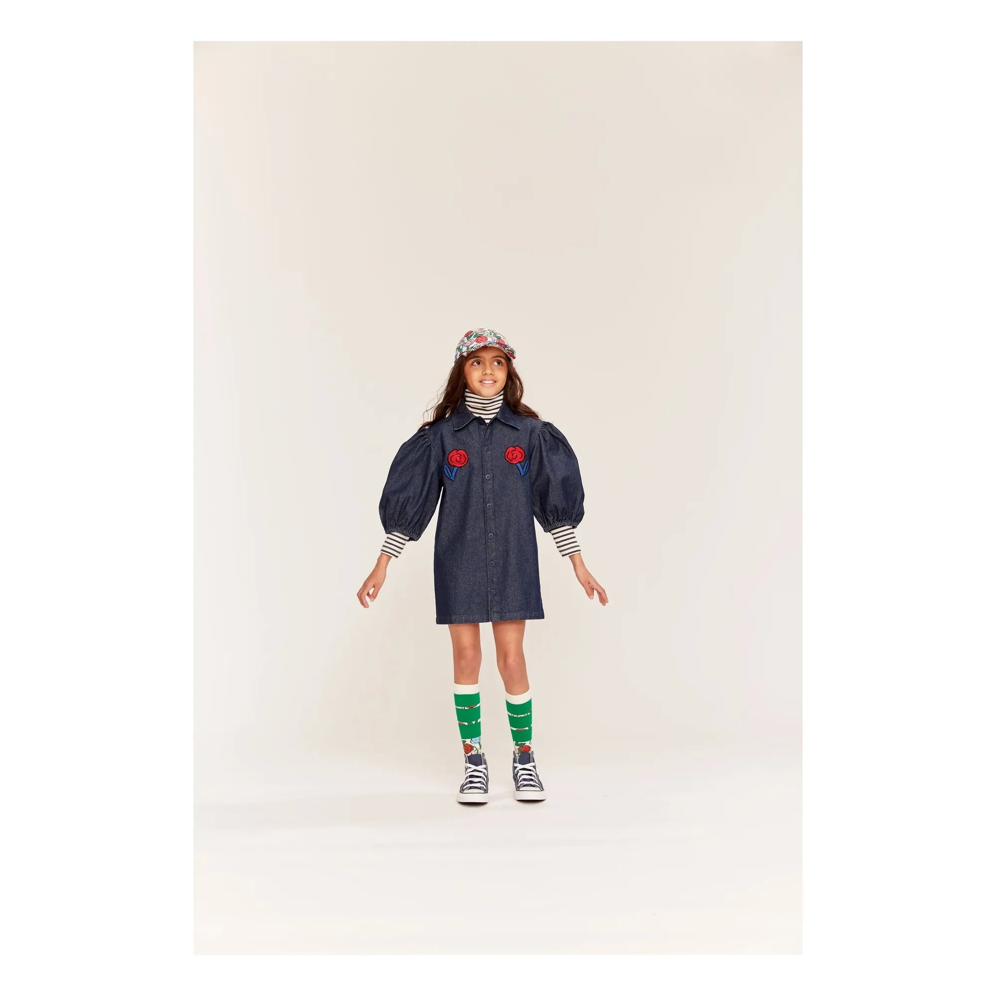 Wynken - Annka Denim Elbise | Denim mavi