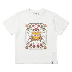 Hundred Pieces - Luna Wild at Heart Tişört | Kirli beyaz