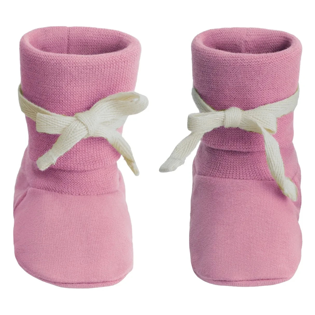 Gray Label - Organic Cotton Knotted Booties | Pink