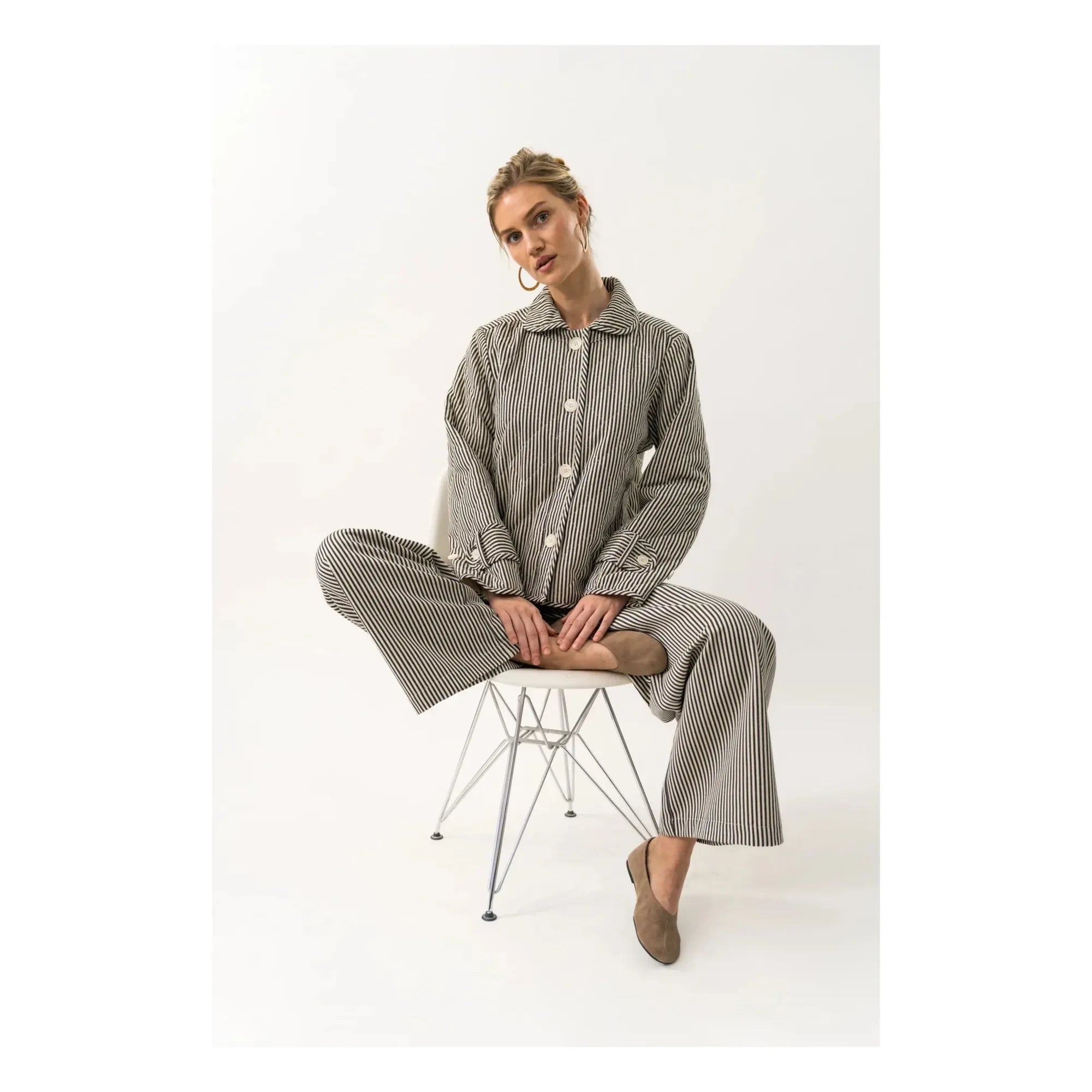 Lollys Laundry - Viola Cotton Jacket | Black