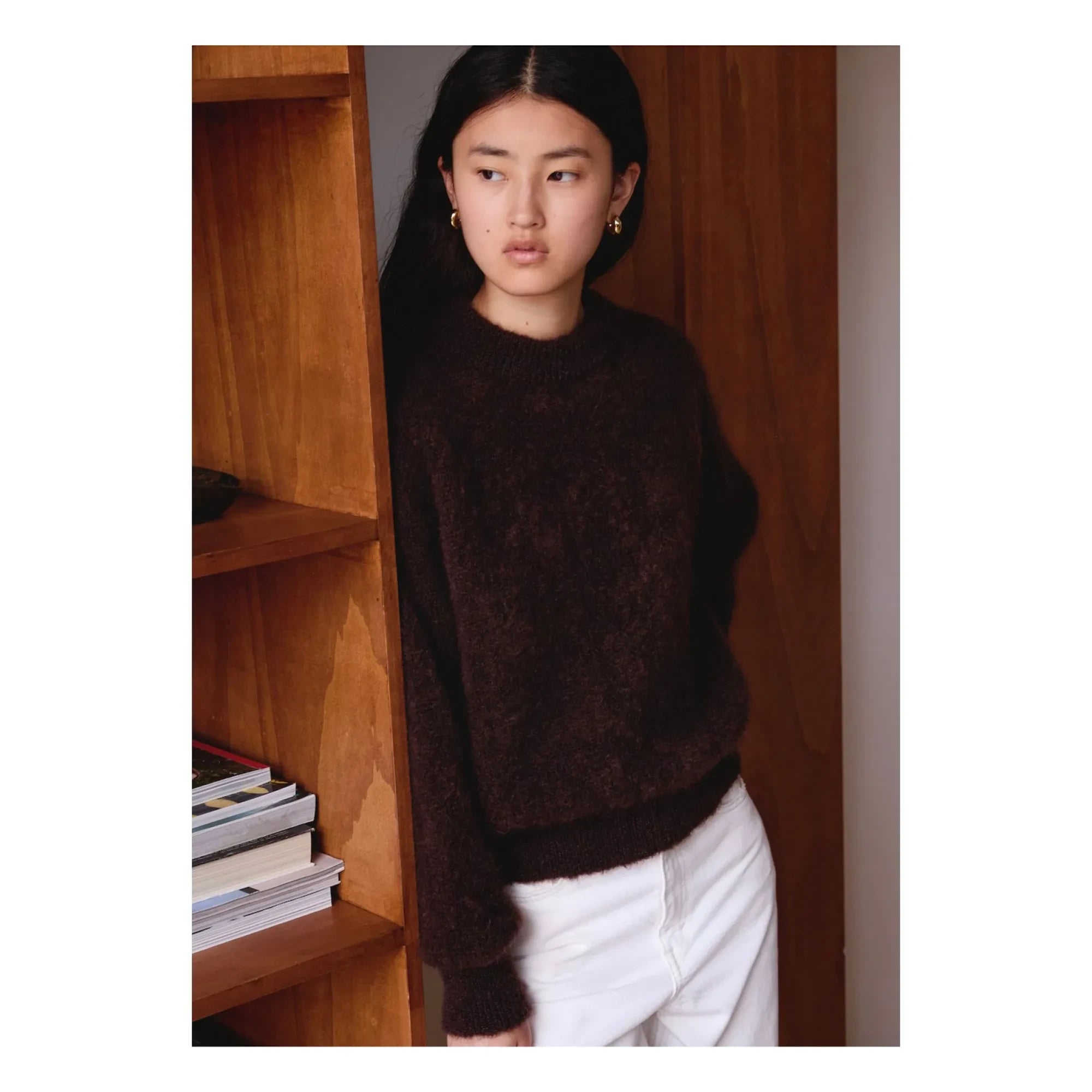 Surprise Paris - Jane Super Kid Mohair Kazak | Çikolata