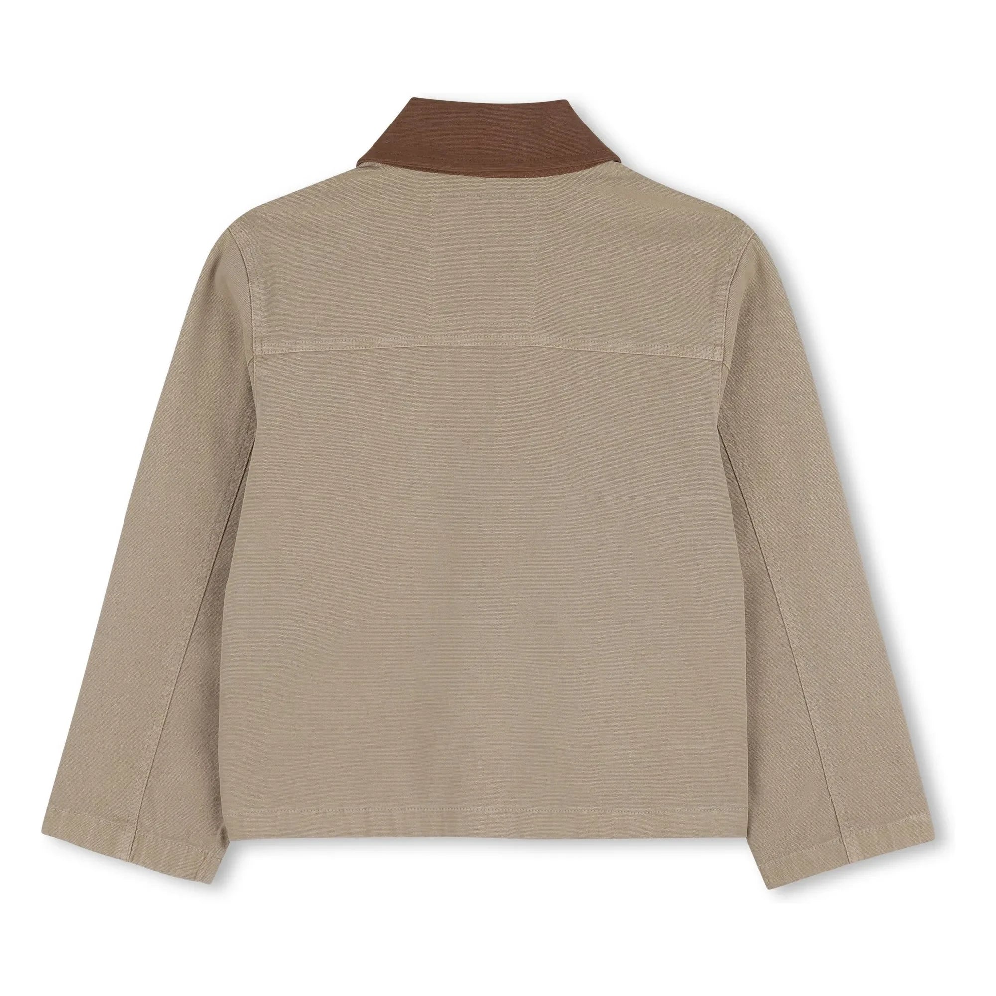 Zadig & Voltaire – Arbeitsjacke mit Kontrastkragen | Beige