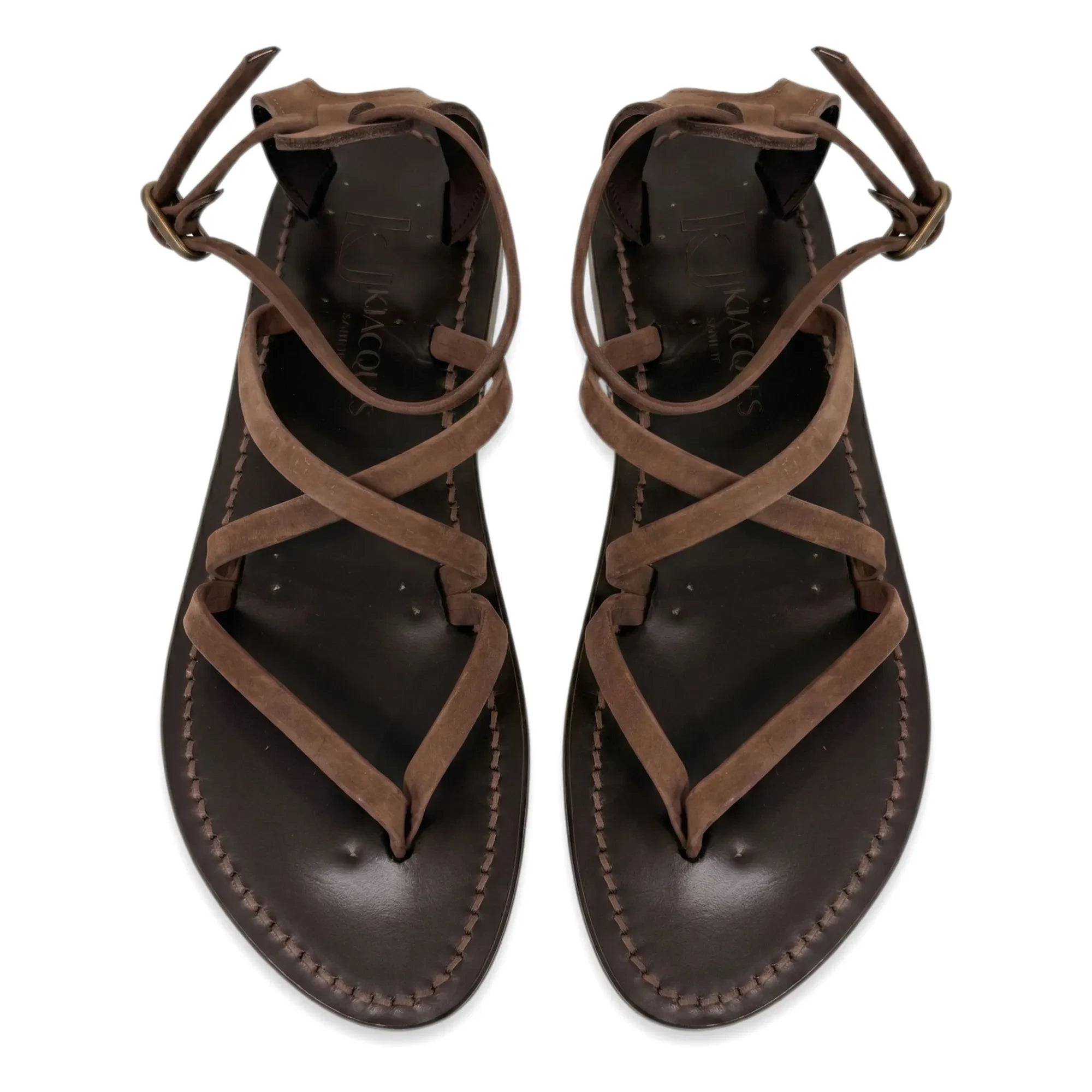 K.Jacques - Epicure Nubuk sandaletler | Bronz