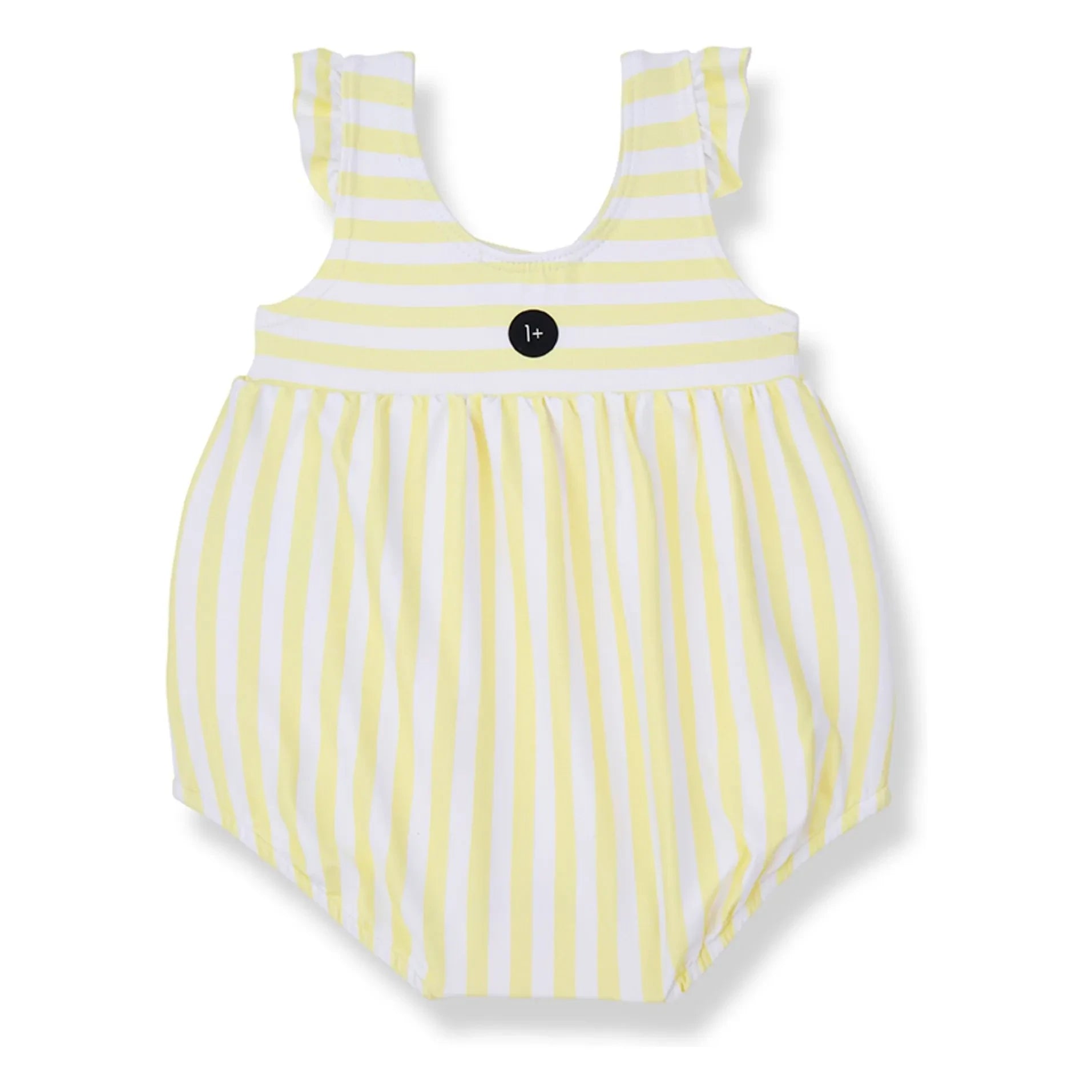 1+ in the family - Lloseta Striped Swimsuit | Yellow
