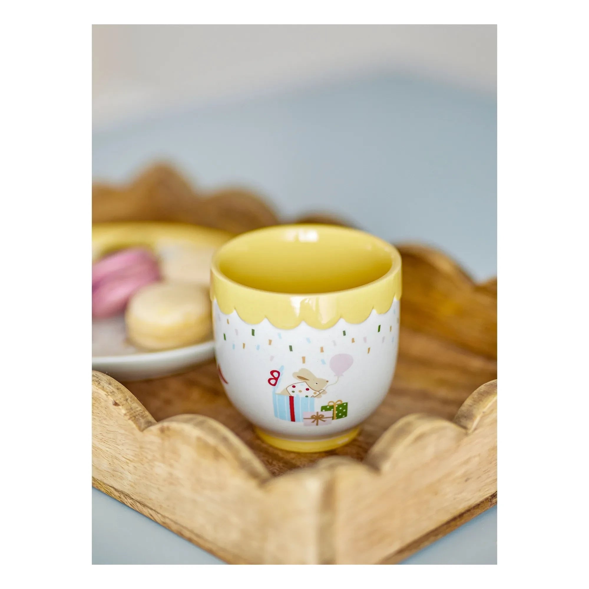 Bloomingville Mini - Celebrate Trinkglas | Gelb