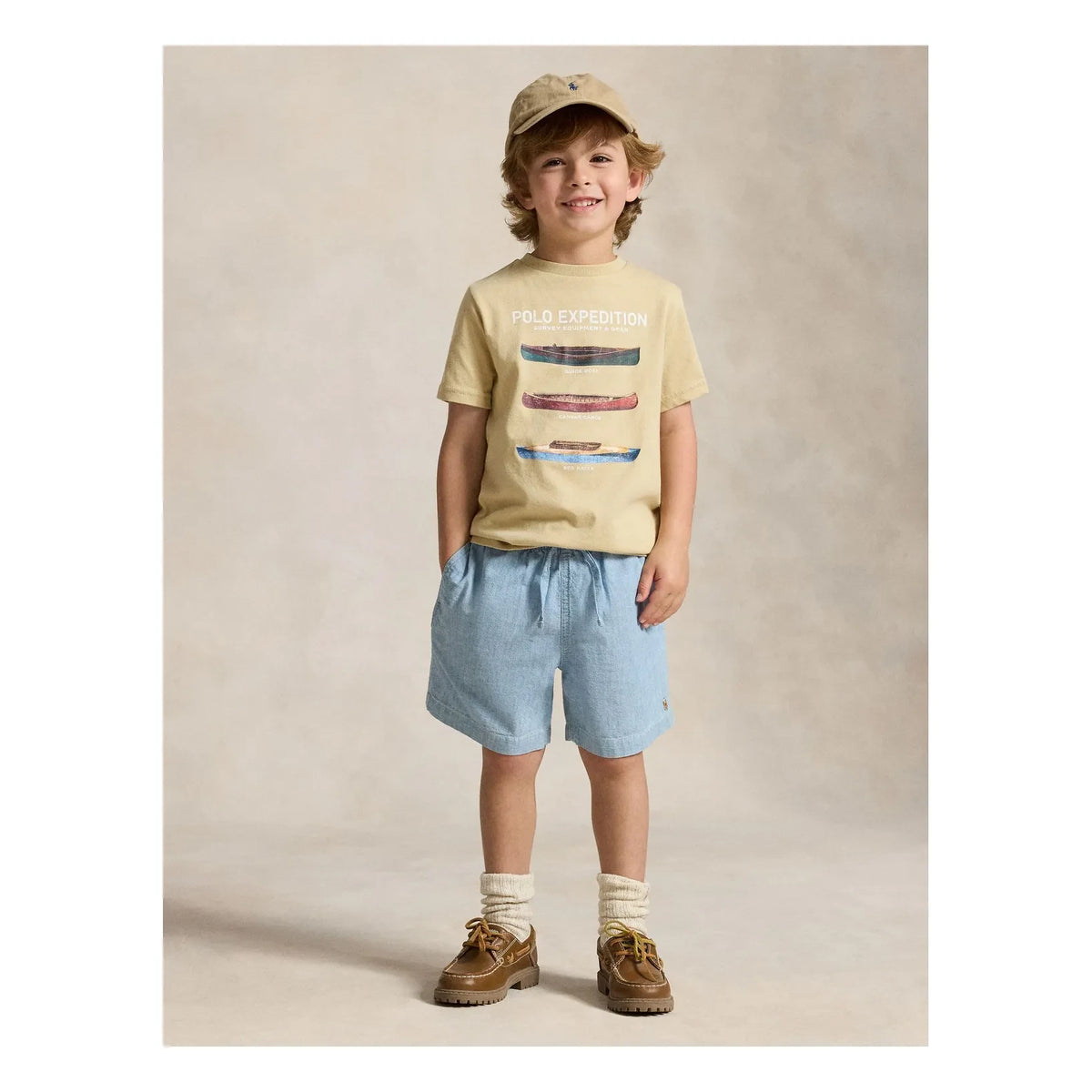 Ralph Lauren - Expedition Polo T-shirt | Beige