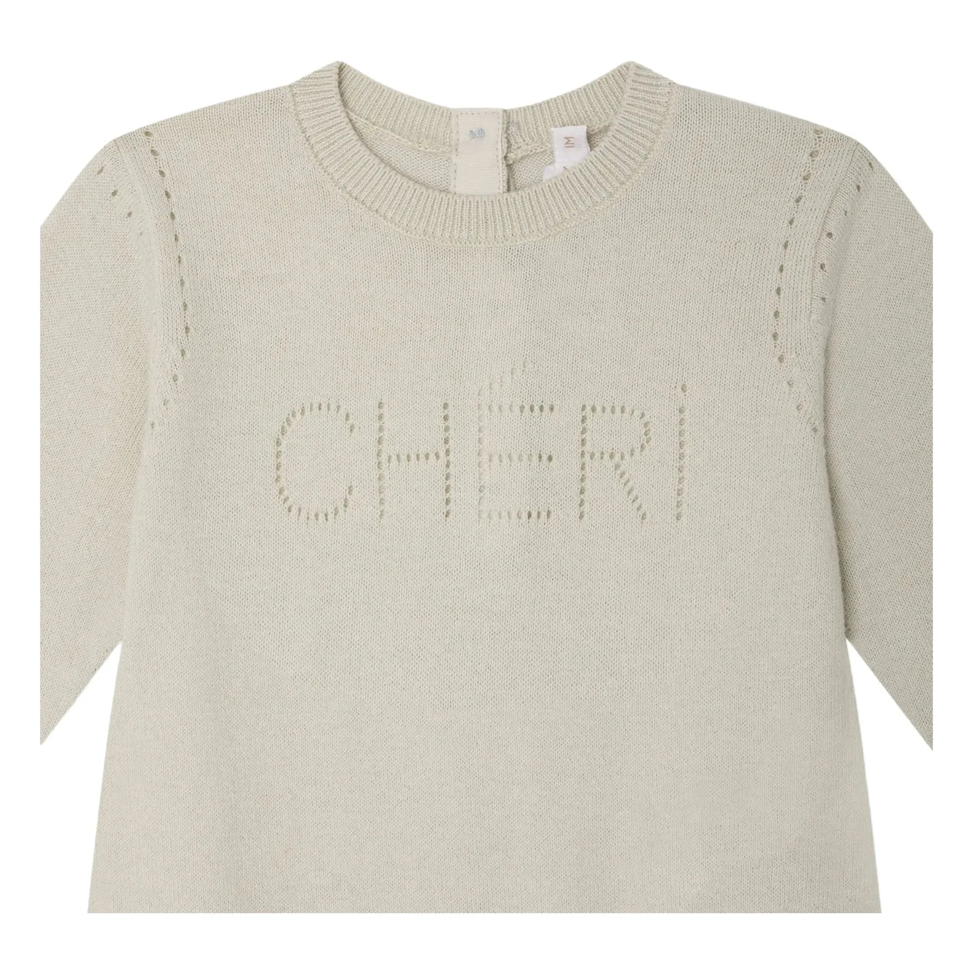 Bonpoint - Atilou Chéri Organic Cotton Romper | Gray
