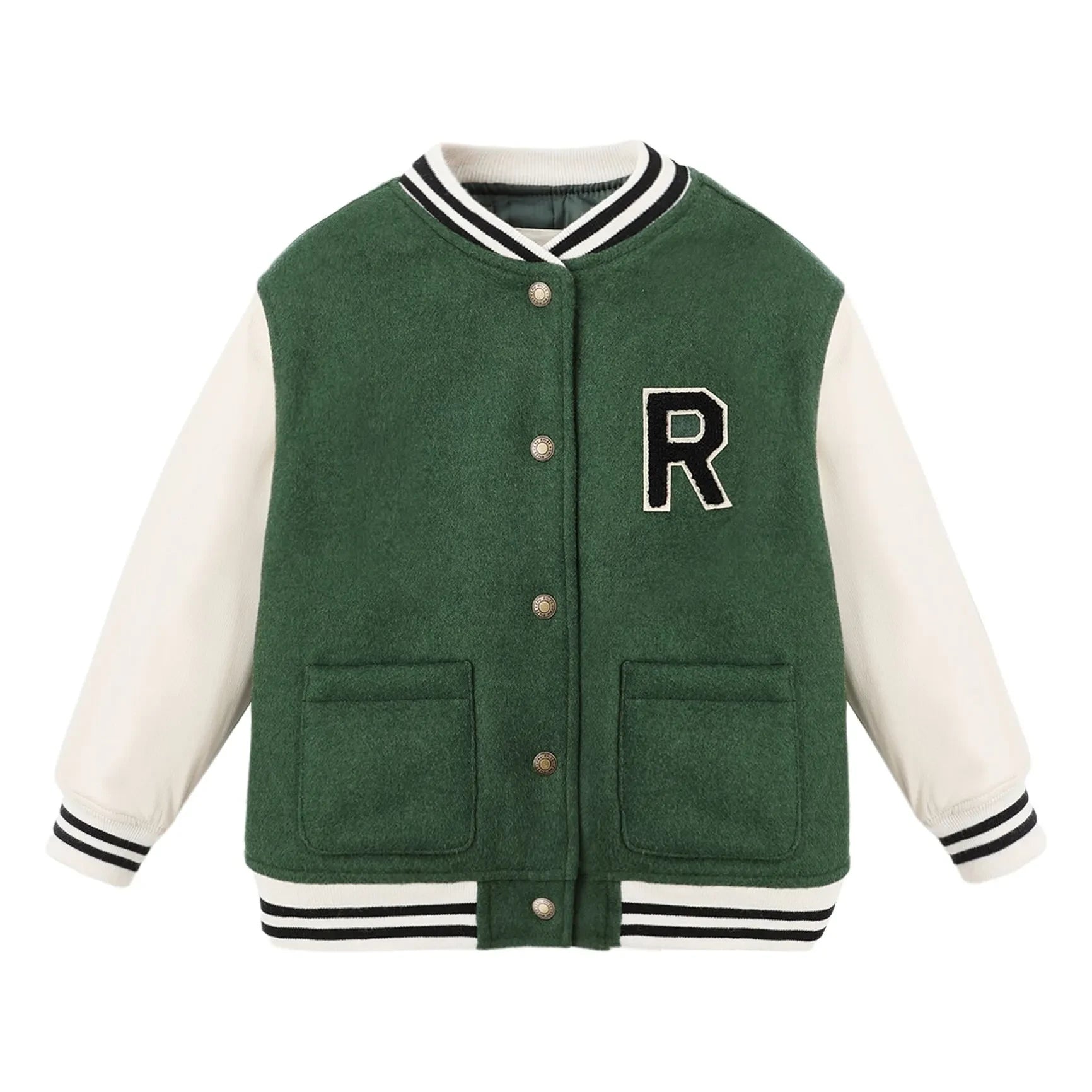 Rylee + Cru - Yeşil Varsity ceket