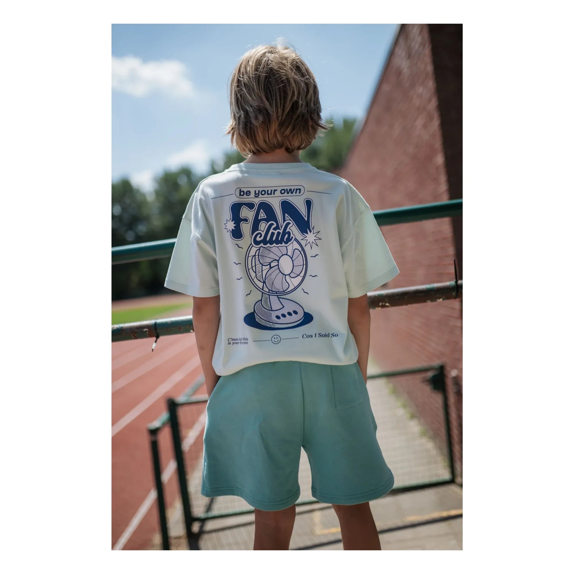 Cos I Said So - Fan Club T-Shirt Organic cotton | Light Blue
