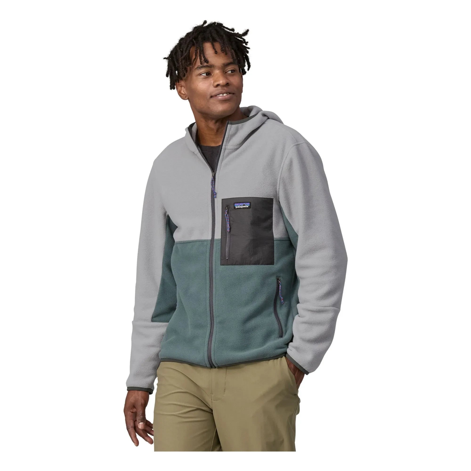 Patagonia - Microdini Zip Fleece Recycelte Faser | Verdigris