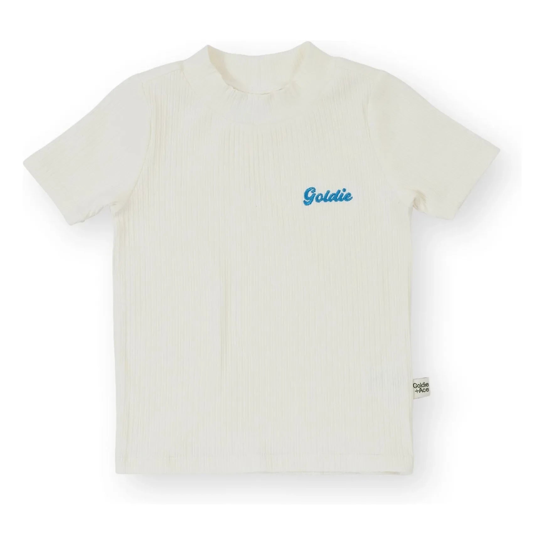 Goldie + Ace - Goldie fitilli T-shirt | Beyaz