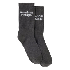 American Vintage - Clypsun Cotton Socks | Charcoal Gray