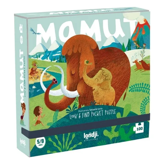 Londji - Mammut Puzzle - 100 Teile