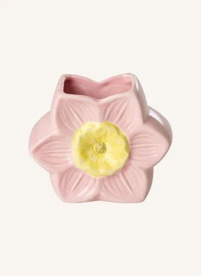 Rice - "Fleur" Ceramic Vase | Powder Pink
