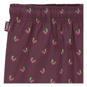 Pockies - Cherry Pajama Pants | Cherry Red