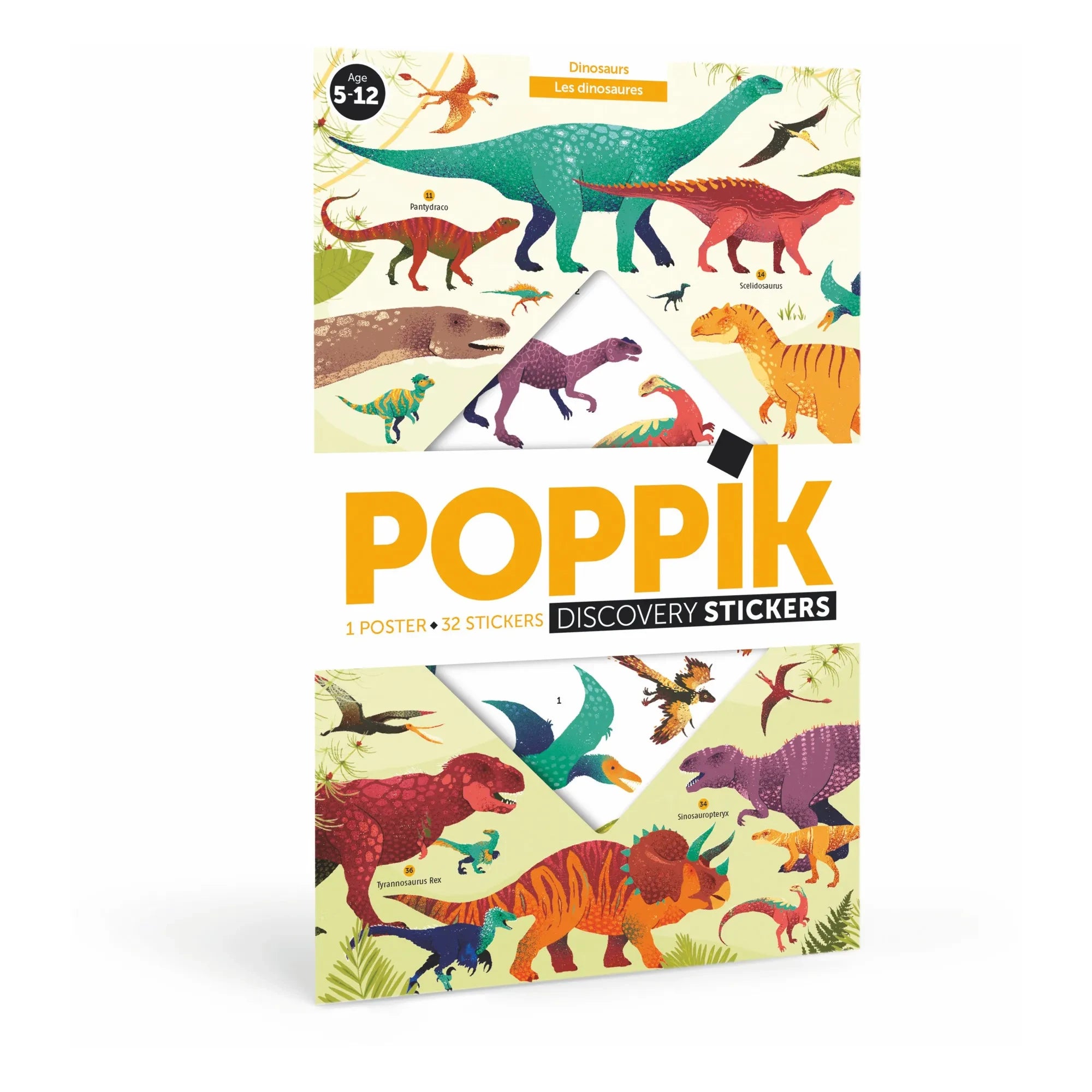 Poppik - Dinozorlar Sticker Posteri