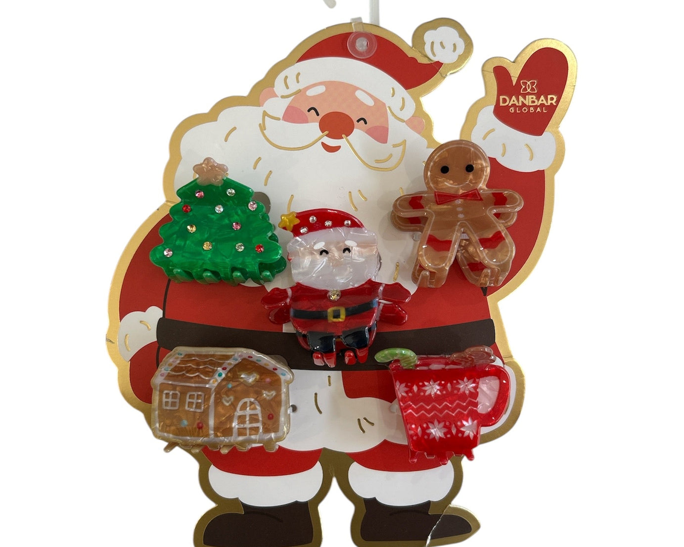 Dinossi - 5li Yılbaşı Noel Çocuk Toka Seti