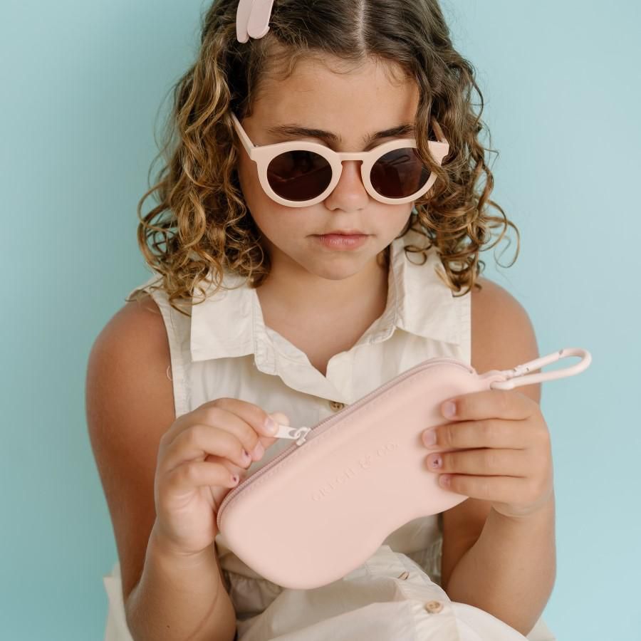 Dinossi - Sürdürülebilir Çocuk Güneş Gözlüğü Yuvarlak Model - Kahverengi