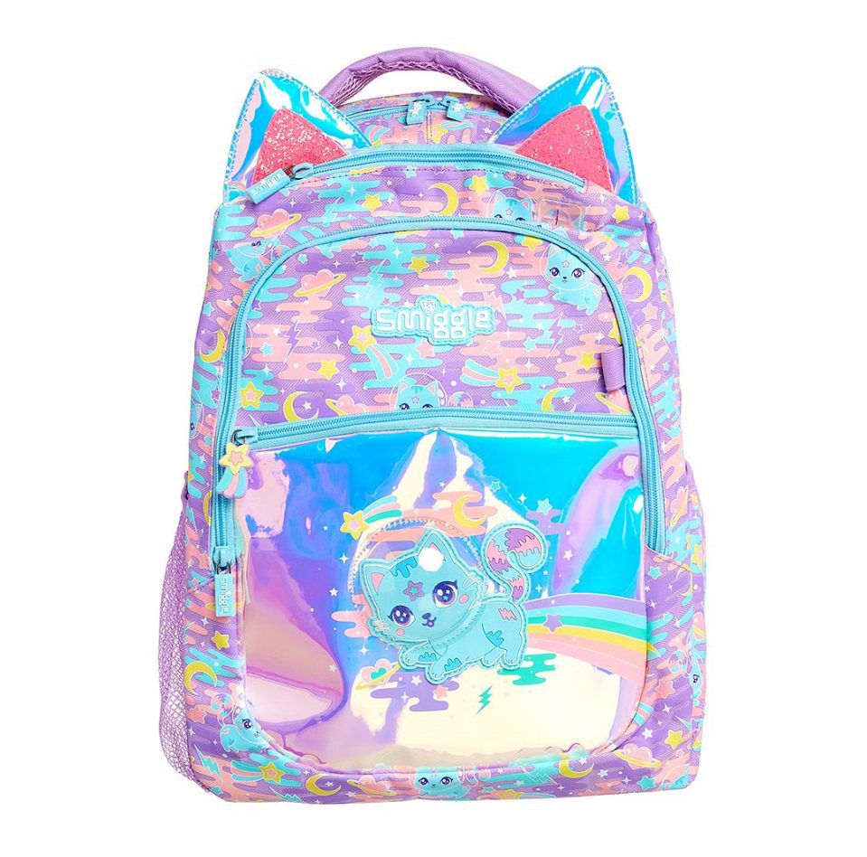 Smiggle - Away Tatlı Kedi Sırt Çantası-Dinossi